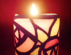 キャンドル作品