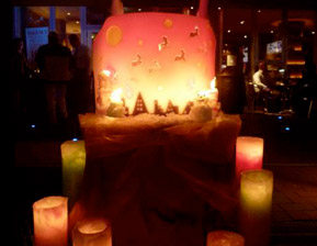 キャンドル作品