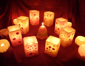 キャンドル作品