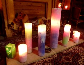 キャンドル作品