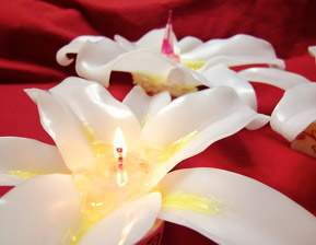 キャンドル作品