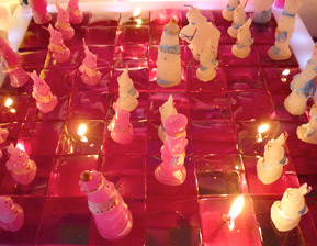 キャンドル作品