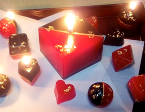 キャンドル作品