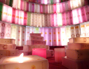 キャンドル作品